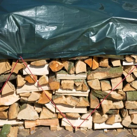 Nature firewood tarp 3x4 m green polyethylene 6072418 by Nature, Gardening accessories - Ref: Foro24-407100, Price: 27,90 €, ...