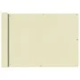 Balcony awning in cream Oxford fabric 75x400 cm by vidaXL, Umbrellas - Ref: Foro24-42336, Price: 18,08 €, Discount: %