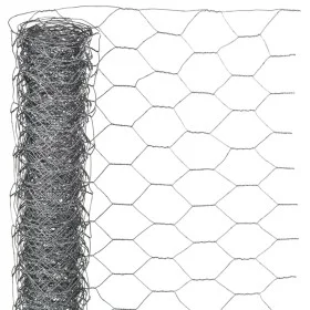 Nature Sechseckiges Drahtgeflecht 1x10 m 25 mm verzinkter Stahl von Nature, Zaunpaneele - Ref: Foro24-409373, Preis: 36,03 €,...