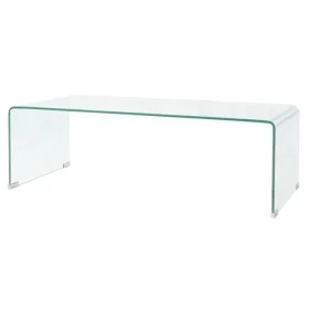 Tempered glass transparent coffee table 98x45x30 cm by vidaXL, Coffee table - Ref: Foro24-244189, Price: 200,38 €, Discount: %
