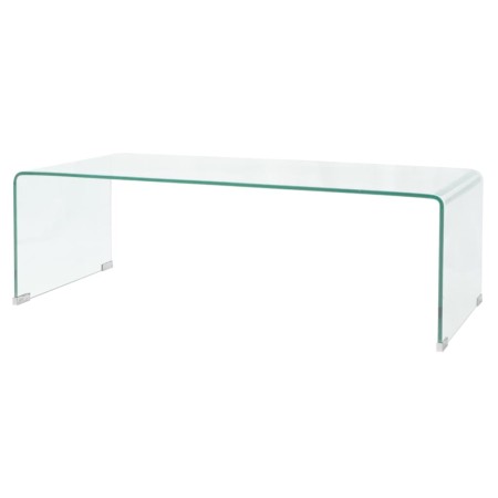 Transparenter Couchtisch aus gehärtetem Glas 98x45x30 cm von vidaXL, Couchtisch - Ref: Foro24-244189, Preis: 185,25 €, Rabatt: %