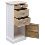 Paulownia wood auxiliary cabinet 38x28x86 cm by vidaXL, Drawers - Ref: Foro24-284075, Price: 141,68 €, Discount: %