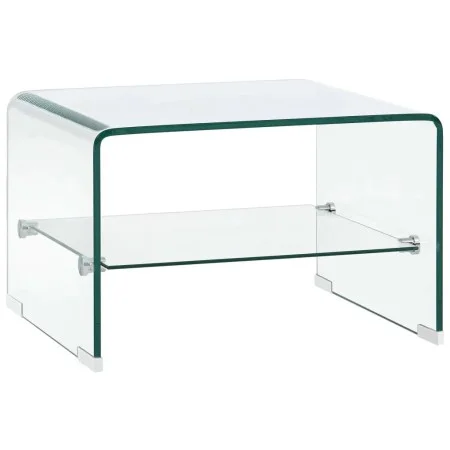 Transparent tempered glass coffee table 50x45x33 cm by vidaXL, Coffee table - Ref: Foro24-284744, Price: 148,10 €, Discount: %