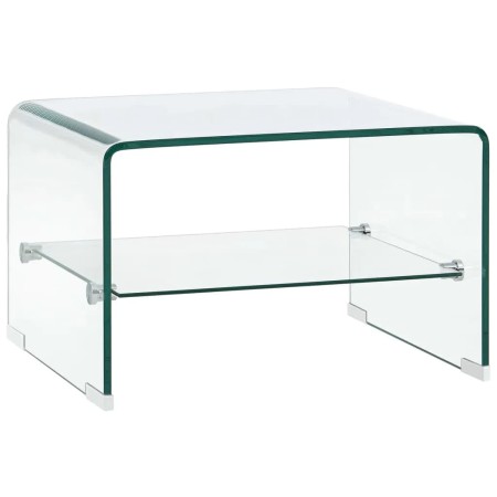 Transparenter Couchtisch aus gehärtetem Glas 50x45x33 cm von vidaXL, Couchtisch - Ref: Foro24-284744, Preis: 150,43 €, Rabatt: %