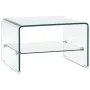 Transparent tempered glass coffee table 50x45x33 cm by vidaXL, Coffee table - Ref: Foro24-284744, Price: 148,10 €, Discount: %