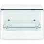 Transparent tempered glass coffee table 50x45x33 cm by vidaXL, Coffee table - Ref: Foro24-284744, Price: 150,43 €, Discount: %