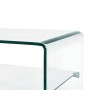 Transparenter Couchtisch aus gehärtetem Glas 50x45x33 cm von vidaXL, Couchtisch - Ref: Foro24-284744, Preis: 150,43 €, Rabatt: %