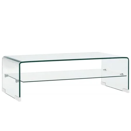 Transparenter Couchtisch aus gehärtetem Glas 98x45x31 cm von vidaXL, Couchtisch - Ref: Foro24-284745, Preis: 264,02 €, Rabatt: %