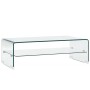 Transparenter Couchtisch aus gehärtetem Glas 98x45x31 cm von vidaXL, Couchtisch - Ref: Foro24-284745, Preis: 219,89 €, Rabatt: %