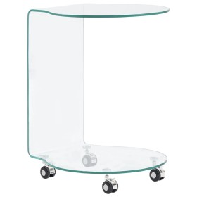 Couchtisch aus gehärtetem Glas, 45 x 40 x 58 cm von vidaXL, Couchtisch - Ref: Foro24-284725, Preis: 156,02 €, Rabatt: %
