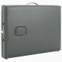 Massage bed 2 zones, anthracite wood structure, 186x68 cm by vidaXL, massage tables - Ref: Foro24-110171, Price: 162,39 €, Di...