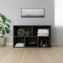 Schwarzes Sperrholzregal/Sideboard 50x25x80 cm von vidaXL, Bücherregale und Regale - Ref: Foro24-800163, Preis: 48,25 €, Raba...