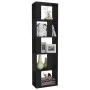 Schwarzes Sperrholzregal/Trennwand, 45 x 24 x 159 cm von vidaXL, Bücherregale und Regale - Ref: Foro24-800109, Preis: 61,60 €...