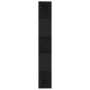 Estantería/divisor madera contrachapada negro 45x24x159 cm