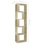 Sonoma oak plywood shelving 45x24x159 cm by vidaXL, Bookcases and shelves - Ref: Foro24-800111, Price: 59,74 €, Discount: %