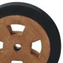 Ersatzräder für Sonnenliege 2 Einheiten aus massivem Teakholz von vidaXL, Gartenmöbelzubehör - Ref: Foro24-48016, Preis: 40,0...