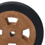 Ersatzräder für Sonnenliege 2 Einheiten aus massivem Teakholz von vidaXL, Gartenmöbelzubehör - Ref: Foro24-48016, Preis: 51,3...