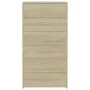 Aparador 6 cajones contrachapada color roble Sonoma 50x34x96 cm de vidaXL, Aparadores - Ref: Foro24-800669, Precio: 93,97 €, ...