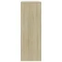 Aparador 6 cajones contrachapada color roble Sonoma 50x34x96 cm de vidaXL, Aparadores - Ref: Foro24-800669, Precio: 91,26 €, ...
