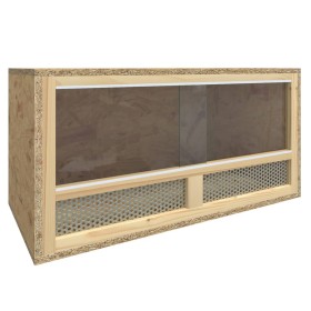 Terrario de madera contrachapada 60x30x30 cm