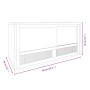 Sperrholzterrarium 60x30x30 cm von vidaXL, Käfige und Lebensräume für Kleintiere - Ref: Foro24-170887, Preis: 89,54 €, Rabatt: %