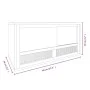 Sperrholzterrarium 60x30x30 cm von vidaXL, Käfige und Lebensräume für Kleintiere - Ref: Foro24-170887, Preis: 76,46 €, Rabatt: %