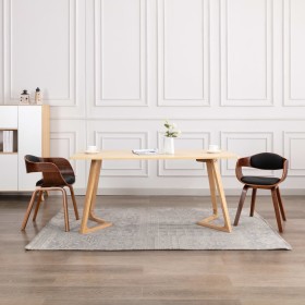 Sillas de comedor 2 unidades madera curvada y cuero sintético de vidaXL, Sillas de comedor - Ref: Foro24-287385, Precio: 322,...