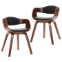 Dining chairs 2 units curved wood and synthetic leather by vidaXL, dining chairs - Ref: Foro24-287385, Price: 322,15 €, Disco...