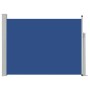 Retractable side garden awning blue 100x500 cm by vidaXL, Umbrellas - Ref: Foro24-48384, Price: 80,99 €, Discount: %