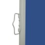 Retractable side garden awning blue 100x500 cm by vidaXL, Umbrellas - Ref: Foro24-48384, Price: 80,99 €, Discount: %
