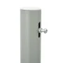 Toldo lateral retráctil de jardín azul 100x500 cm de vidaXL, Sombrillas - Ref: Foro24-48384, Precio: 79,18 €, Descuento: %
