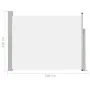 Einziehbare Gartenmarkise cremefarben 140x500 cm von vidaXL, Sonnenschirme - Ref: Foro24-48395, Preis: 82,43 €, Rabatt: %