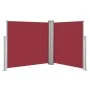 Toldo lateral retráctil rojo 100x600 cm de vidaXL, Sombrillas - Ref: Foro24-48447, Precio: 89,37 €, Descuento: %