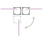 Retractable cream-colored side awning 120x1000 cm by vidaXL, Umbrellas - Ref: Foro24-48479, Price: 70,13 €, Discount: %