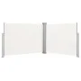 Retractable cream-colored side awning 140x1000 cm by vidaXL, Umbrellas - Ref: Foro24-48485, Price: 75,82 €, Discount: %