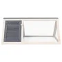 Grauer Tierkäfigstall aus Holz von vidaXL, Käfige und Lebensräume für Kleintiere - Ref: Foro24-170852, Preis: 67,38 €, Rabatt: %