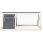 Grauer Tierkäfigstall aus Holz von vidaXL, Käfige und Lebensräume für Kleintiere - Ref: Foro24-170852, Preis: 92,83 €, Rabatt: %