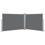 Anthrazitgraue einziehbare Seitenmarkise 100x1000 cm von vidaXL, Sonnenschirme - Ref: Foro24-48474, Preis: 161,93 €, Rabatt: %