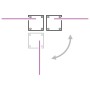 Toldo lateral retráctil azul 100x600 cm de vidaXL, Sombrillas - Ref: Foro24-48446, Precio: 90,59 €, Descuento: %