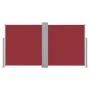 Retractable red side awning 120x600 cm by vidaXL, Umbrellas - Ref: Foro24-48453, Price: 64,44 €, Discount: %