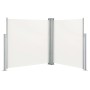 Cremefarbene Doppel-Seitenmarkise für den Garten, 170 x 600 cm von vidaXL, Sonnenschirme - Ref: Foro24-48467, Preis: 104,24 €...
