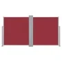 Red retractable side awning 140x600 cm by vidaXL, Umbrellas - Ref: Foro24-48459, Price: 66,44 €, Discount: %