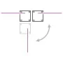 Red retractable side awning 140x600 cm by vidaXL, Umbrellas - Ref: Foro24-48459, Price: 66,44 €, Discount: %
