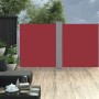 Rote einziehbare Seitenmarkise 160x600 cm von vidaXL, Sonnenschirme - Ref: Foro24-48465, Preis: 97,31 €, Rabatt: %