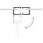 Red retractable side awning 160x600 cm by vidaXL, Umbrellas - Ref: Foro24-48465, Price: 71,16 €, Discount: %
