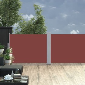 Braune einziehbare Seitenmarkise 120x1000 cm von vidaXL, Sonnenschirme - Ref: Foro24-48481, Preis: 70,25 €, Rabatt: %