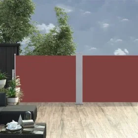 Braune einziehbare Seitenmarkise 120x1000 cm von vidaXL, Sonnenschirme - Ref: Foro24-48481, Preis: 69,90 €, Rabatt: %