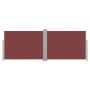 Brown retractable side awning 120x1000 cm by vidaXL, Umbrellas - Ref: Foro24-48481, Price: 70,46 €, Discount: %