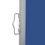 Blaue einziehbare Seitenmarkise 100x1000 cm von vidaXL, Sonnenschirme - Ref: Foro24-48476, Preis: 119,75 €, Rabatt: %