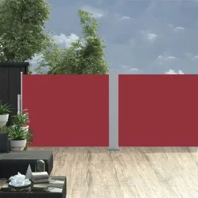 Red retractable side awning 140x1000 cm by vidaXL, Umbrellas - Ref: Foro24-48489, Price: 101,39 €, Discount: %